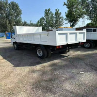 Camion à benne Isuzu 5T 8T Capacité 4*2 Transmission à chenilles en caoutchouc Composants principaux Boîte de vitesses Pompe Moteur Moteur Utilisé 1000