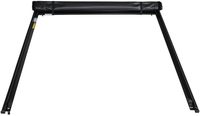 Bâche de chargement souple TrailFX pour Silverado 1500 (2020-2021) avec rails en aluminium, enroulable, verrouillable, en vinyle noir, profil bas