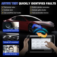 XTOOL D7W WIFI outil de Diagnostic de voiture programmeur de clé et codage ECU tout système Scanner mieux que D7 intégré CAN FD & DOIP 2024
