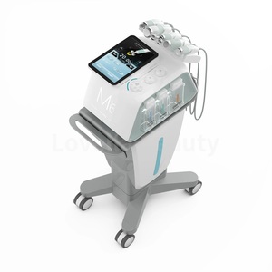 Appareil professionnel de beauté pour salon de spa, 6-en-1, hydro-microdermabrasion, oxygène H2O2, équipement facial pour les yeux et la tête - Product Image 2