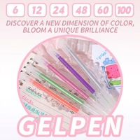 Ensemble de stylos gel à paillettes de 100 couleurs, coffret cadeau ultime pour artistes et journaliers