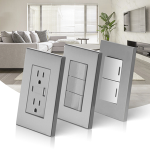 Interrupteur mural IGOTO A10 2 gangs, standard américain et vietnamien, couleur personnalisable, pour usage extérieur, directement de l'usine - Product Image 6