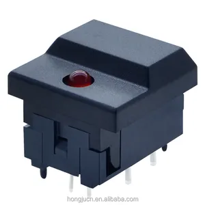 17*17.4 mm Cover Illuminated Push Button Switches Tactile Switch