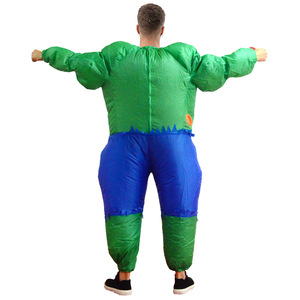 Figura de dibujos animados del <span class=keywords><strong>Hulk</strong></span> para Halloween con disfraz de una pieza para espectáculos de baile - atuendo de cosplay de anime - Product Image 3
