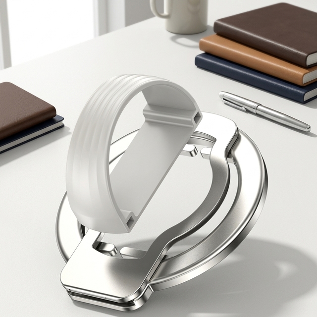China Wholesale Vertical Cell Phone Zinc Alloy Ring Kickstand Removable Magnetic Ring Holder with Kickstand Finger Loop