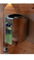 Poêle à sauna électrique Harvia Vega en acier inoxydable 3-9KW pour sauna de 4 à 12 mètres cubes