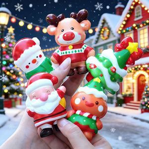 Juguete Antiestrés de Navidad XL, Figura de Santa Claus de Dibujos Animados, PU de Rebote Lento, Modelo de Rompecabezas, Edades 14+, Unisex - Product Image 1