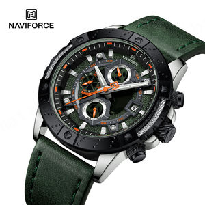 NAVIFORCE 8055 RGBDBN Venta de Fábrica Relojes de Cuarzo Cronógrafo de Moda para Hombre Reloj de Pulsera Deportivo Resistente al Agua 30m para Reloj de Lujo - Product Image 3