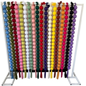 Guirlande <span class=keywords><strong>de</strong></span> boules en tissu <span class=keywords><strong>de</strong></span> soie <span class=keywords><strong>et</strong></span> mousse, Art moderne, Décorations <span class=keywords><strong>de</strong></span> <span class=keywords><strong>mariage</strong></span>, Ornements <span class=keywords><strong>photo</strong></span> pour fond <span class=keywords><strong>de</strong></span> fenêtre <span class=keywords><strong>et</strong></span> mur, Nouveauté, Faible MOQ - Product Image 5