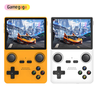 Nouvelle console de jeu vidéo portable rétro Powkkidy X35S avec 2 joysticks Hall et écran IPS de 3,5 pouces