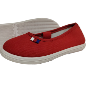 Chaussures plates à enfiler pour filles, blanches, pour la <span class=keywords><strong>danse</strong></span>, en injection - Product Image 5