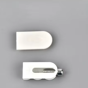 Système de levage de porte d'armoire 3-en-1 personnalisable GQK en acier et plastique, fixation plafond/mur/porte, conception non-démontable, amortisseur simple - Product Image 1