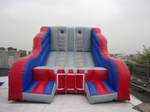 Gran oferta, juego de pared de escalada inflable barato, escaleras Twister inflables para adultos, <span class=keywords><strong>escalera</strong></span> de <span class=keywords><strong>Jacob</strong></span> inflable para juegos de desafío - Product Image 4