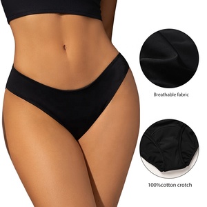 Sharicca 4 Layers Ladies Period Swimwear Waterproof Swimwear Bikini <strong>No</strong> <strong>Line</strong> Show Period Menstrual <strong>Underwear</strong> - Product Image 5
