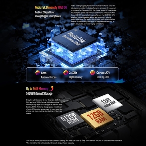 Global <span class=keywords><strong>Ulefone</strong></span> <span class=keywords><strong>Power</strong></span> <span class=keywords><strong>Armor</strong></span> <span class=keywords><strong>18T</strong></span> Teléfono ultra resistente 9600mAh 12GB + 512GB 6,58 pulgadas <span class=keywords><strong>5G</strong></span> Teléfonos inteligentes Android - Product Image 6