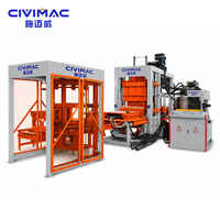 Machines à fabriquer des briques QT8-15, machine à blocs de béton entièrement automatique, machine à briques creuses, solides, pavés, hydraulique, PLC, vibration