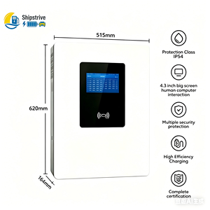 Estación de Carga para Vehículos Eléctricos Residencial Ultrafina de 40KW con Certificación CE, IP55, DC CCS2 CCS1 GB/T, Control por Aplicación RFID, Cable de 5M, Nuevo - Product Image 5