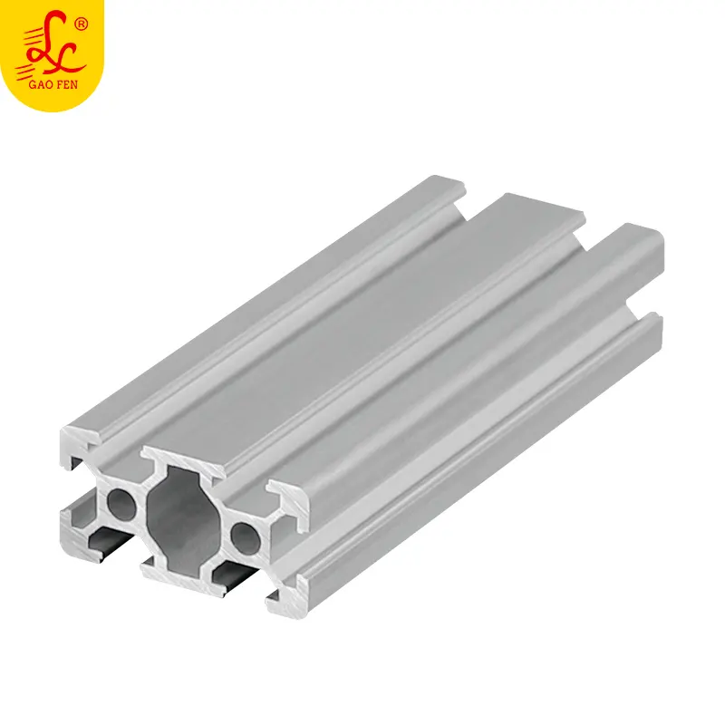6063 T5 2040 Aluminio อุตสาหกรรมสำหรับตารางการทำงานกรอบวัสดุสล็อต20X40,T