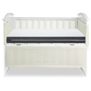 2-giai đoạn làm mát Gel Bộ nhớ bọt nôi nệm với lớp lót không thấm nước có thể tháo rời bìa cho tiêu chuẩn nôi & Toddler giường phòng ngủ sử dụng - Product Image 6