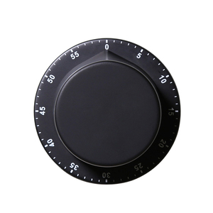 Minuteur de cuisine portable en acier inoxydable SYH1236, compte à rebours de 60 minutes, design mécanique rotatif avec son original - Product Image 2