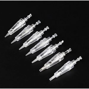 "Pmu Cartridge kim cho máy xăm quay bút-trắng trong suốt xoắn ốc microblading lông mày môi trang điểm" - Product Image 3