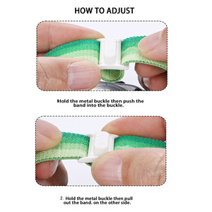 Correa de reloj de nailon ajustable de 20mm y 22mm para Huawei Watch <span class=keywords><strong>Gt3</strong></span>/ <span class=keywords><strong>Amazfit</strong></span>/Samsung Galaxy Watch 5 - Product Image 6