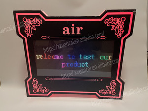 Tùy chỉnh kỹ thuật số bảng tin có thể sạc lại marquee cho hộp đêm <span class=keywords><strong>LED</strong></span> chai trình bày - Product Image 5