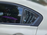 Ailerons de fenêtre triangulaires arrière modifiés, pièces de décoration extérieure pour voiture OLIVER Mustang pour Civic 9ème génération, modèles 11-15