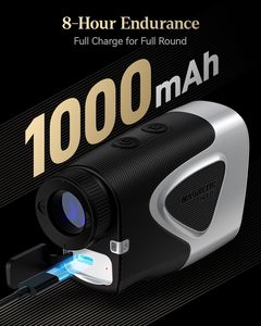 เครื่องวัดระยะกอล์ฟ REDTIGER รุ่น GolfVue Series 2 แบบแม่เหล็ก ชาร์จไฟได้ พร้อมระบบวัดความลาดชัน จอแสดงผลปรับแสงอัตโนมัติ กำลังขยาย 7 เท่า - Product Image 4