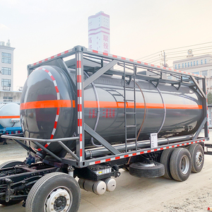 20 chân nhãn hiệu riêng không-tiêu chuẩn Tank <span class=keywords><strong>container</strong></span> hóa chất lỏng - Product Image 4