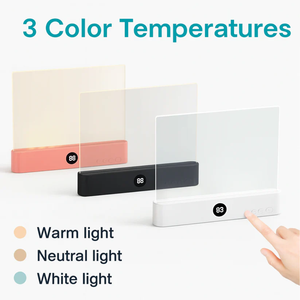 Lampe <span class=keywords><strong>de</strong></span> lecture LED 2-en-1 améliorée, 3 températures <span class=keywords><strong>de</strong></span> couleur, 3 niveaux <span class=keywords><strong>de</strong></span> luminosité, 1200 mAh, lampe <span class=keywords><strong>de</strong></span> chevet pour la lecture - Product Image 5