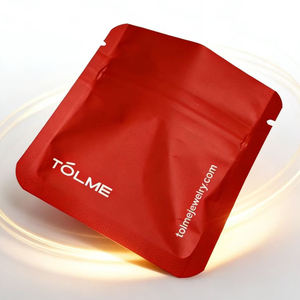 Sac d'emballage pour accessoires de maquillage avec fermeture éclair sur trois côtés, impression numérique personnalisée - Product Image 2