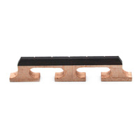 Pont de guitare 5 cordes en palissandre et érable, modèle OEM & ODM pour pièces d'instruments de musique - Vente en gros