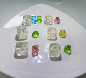 Cubo Mágico de Gelo Certificado 4D em Forma de Fruta, Gelatina de Fruta Real Descascável, Doce de Goma Mistério - Product Image 5