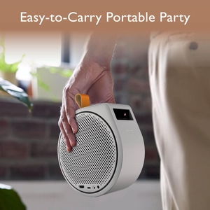 BenQ GV30 GV30 Mini Video <b>Projector</b> Android 10 1080P Resolution 30 ANSI Lumens LED Built-in Speakers Short Throw Portable for Be - Product Image 2