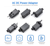 Adaptateur d'alimentation pour lumières de Noël à 8 modes, prise américaine, IP44, translucide, 12V 24V 30V, classe 2, transformateur pour guirlandes lumineuses de fêtes, ETL