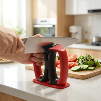 Aiguiseur de couteaux de cuisine ajustables, automatique, aiguiseur x-couteaux automatique,