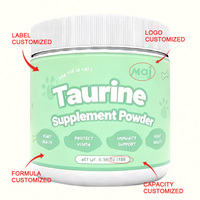 Poudre de Taurine OEM pour chats et chiens, protège les yeux, améliore la vision, nourrit le myocarde, régule le développement, complément alimentaire pour la santé des animaux de compagnie