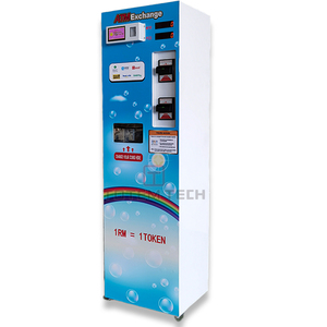 Machine d'échange de pièces de monnaie <span class=keywords><strong>en</strong></span> <span class=keywords><strong>euros</strong></span> Machine d'échange de pièces de monnaie <span class=keywords><strong>en</strong></span> <span class=keywords><strong>dollars</strong></span> pour Washeteria Library Printer Shop City Laundromat - Product Image 2