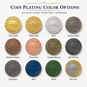 Jetons de jeu en métal personnalisés avec logo, de haute qualité, gravés, vente en gros à prix abordable - Product Image 5