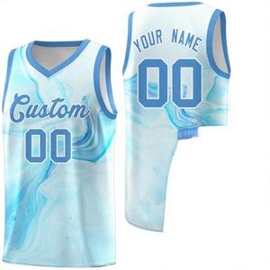 Uniforme de Baloncesto de Alta Calidad, 100% Poliéster, Transpirable, Diseño Personalizado, el Mejor Uniforme Deportivo al por Mayor, Reversible - Product Image 4