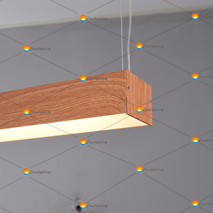 Lampada da soffitto a LED in <span class=keywords><strong>legno</strong></span> di nuovo Design <span class=keywords><strong>lampadario</strong></span> minimalista in <span class=keywords><strong>legno</strong></span> con lampade a sospensione dal Design <span class=keywords><strong>naturale</strong></span> - Product Image 3