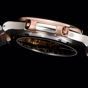 Reloj de Lujo para Hombre de Dos Tonos en Oro de Primera Calidad 2026 con Fase Lunar y Fecha - Reloj de Pulsera Versátil, Casual, Formal, de Alta Gama y Coleccionable - Product Image 4