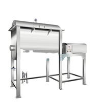 Mélangeur horizontal à ruban en acier inoxydable pour poudres alimentaires, vitamines et produits chimiques