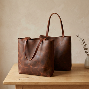 Buy Online Handmade Genuine Leather Waterproof Laptop Handbags Gifts Sets OEM ODM Customized Fashionable Bags Hand <b>Purse</b> - Product Image 1