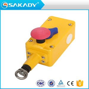 HS-85Q 1NO + 1NC tự động hóa công nghiệp dừng khẩn cấp một chiều kéo dây điều khiển công tắc - Product Image 5