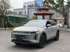 Chery Exeed Yaoguang 400T <span class=keywords><strong>AWD</strong></span> SUV 2.0T d'occasion 2023, véhicule familial prêt à l'exportation, gris sur noir - Product Image 2