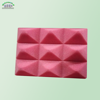 Panneaux insonorisants Jinghuan, mousse acoustique pyramidale pour studio, isolation phonique, réduction du bruit élevée 30dB(A), écologiques