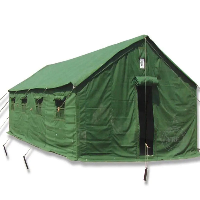 Strong warmth Windproof Easy to transport Tear-resistant fabric canvas tent China Relief Tent 1 waterproof canopy tent