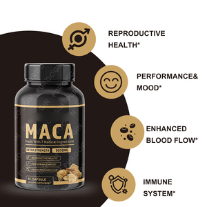 Kapsul Maca Ginseng Berkualitas Tinggi OEM, Pendukung Energi Pria, Kapsul Akar Maca Organik, Penguat Energi, Pil Maca Kuat - Product Image 6